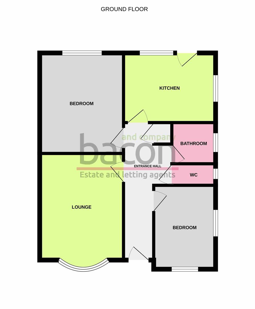 Floor Plan | Bungalow - Semi Detached | Keswick Close, Goring-By-Sea, Worthing | For Sale